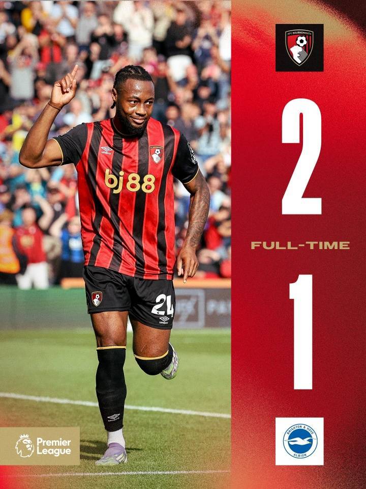 英格兰超级联赛 | 绝了英格兰超级联赛!伯恩茅斯夏窗净赚1亿后防全拆 但英超3连胜升第4仅首轮憾负